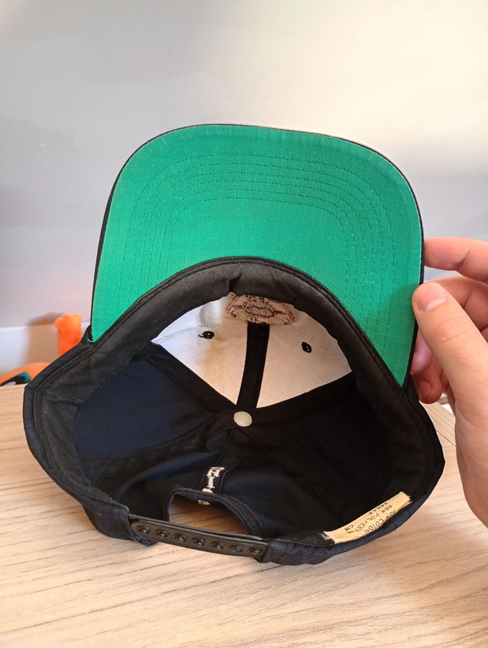 Casquette vintage années 90 snapback Chicago Bulls officiel réglable  – photo 2